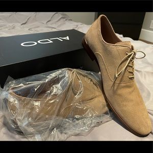 Aldo men’s tan dress shoes